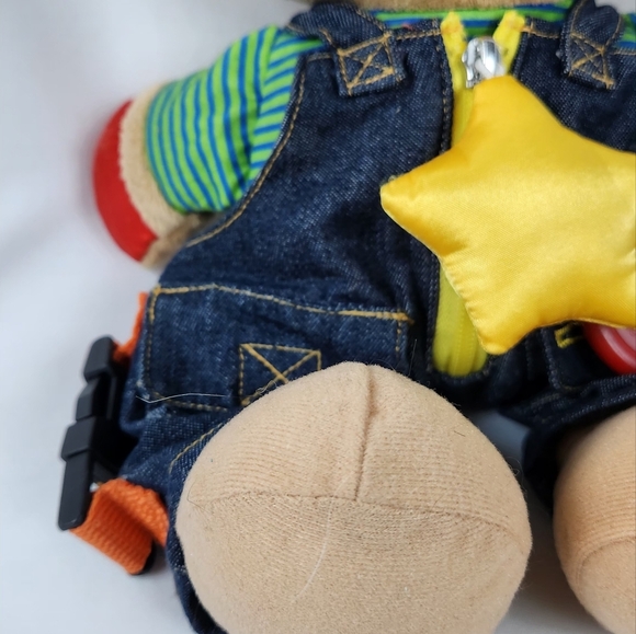 Melissa & Doug, K's Kids “Teddy Wear” Bear, Learn To Dress (No Shoes) Plush 13” - Picture 4 of 7